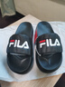 斐乐（FILA）女鞋运动拖鞋厚底凉拖沙滩鞋漂流船 黑-BK 38 实拍图