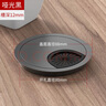 穗之语电脑桌孔盖电脑办公桌穿线孔盖板圆形线孔盖洞装饰盖桌面圆形走线 哑光黑开孔直径80 实拍图