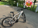 千里达（TRINX）M985山地自行车禧玛诺21速油压碟刹男女学生成人通勤上学上班单车 霞光银- 21速 27.5*17寸 推荐:170-190cm左右 实拍图