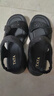 他她TATA休闲运动凉鞋女鞋厚底舒适沙滩凉鞋2025夏季7G304BL5黑色 36 实拍图