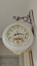 汉时（Hense）客厅双面挂钟欧式挂表时尚创意两面装饰时钟45.5cm石英钟表HDS02 实拍图