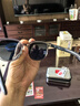 雷朋（RayBan）【明星同款】RayBan雷朋太阳镜墨镜新品眼镜开车七夕礼物0RB4401D 4401D偏光659981透明灰镜框 尺寸57 实拍图