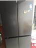 美的（Midea）471升十字对开四开门电冰箱家用风冷无霜一级能效双变频国家补贴超薄超大容量BCD-471WSPZM(E) 实拍图