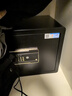 虎牌保险柜家用小型床头保险箱办公财务专用 密码指纹WIFI远程全钢防盗可入墙固定入衣柜保管箱 35cm高 黑色（双层） 密码款(密码+钥匙) 实拍图