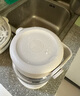 北鼎（Buydeem）泡茶随手杯 茶水分离家用耐高温玻璃杯便携办公水杯节日送礼 【燕麦白】随心饮|茶水分离470ml 实拍图