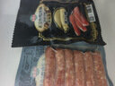 海霸王 黑珍猪台式香肠 原味+黑椒味268g*2包 早餐烤肠烧烤食材 实拍图