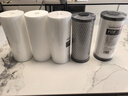 GOOTHO大白瓶前置过滤器 全屋家用自来水过滤净水器大通量大蓝瓶中央过滤通用滤芯除余氯阻垢 10寸三联高配版【PP+BBC+FOF】 实拍图