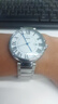 DOM手表女经典蓝气球夜光女士手表时尚简约气质防水石英表开中秋礼物 白面钢带（夜光-男款） 实拍图