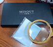 MIXOUT米欧特手持放大镜阅读鉴赏金属木柄高倍高清大口径90mm礼品放大镜 实拍图