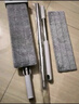 家杰优品铝合金平板拖把40CM2块拖布家用一拖净2025拖把带刮条长135CM 实拍图