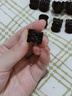 小号公主头发抓夹发夹子头饰发卡子女爪夹秋冬鲨鱼夹迷你黑色刘海 磨砂款12个装 实拍图