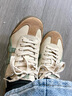 Onitsuka Tiger鬼塚虎男女鞋休闲鞋舒适透气轻便慢跑鞋RUNSPARK 1183B480 米黄色 37.5 实拍图