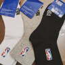 NBA袜子男士夏季休闲运动袜吸汗无骨精梳棉袜刺绣训练跑步篮球袜3双 实拍图