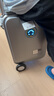Airwheel爱尔威电动行李箱可骑行拉杆箱可坐可代步铝框箱包20英寸登机箱 实拍图