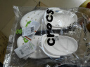 卡骆驰crocs洞洞鞋贝雅卡骆班轻便耐磨一脚蹬休闲鞋|205089 深蓝/辣椒红-4CC 39 (240mm) 实拍图