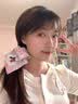 向晚发圈头花樱桃碎花大肠圈方巾发圈甜美少女低马尾皮筋头绳发饰头饰 实拍图