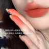 儒意（RUYI）橘红色口红3.8g不掉色不沾杯持久保湿不脱妆适合素颜生日礼物女生 实拍图