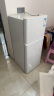 TCL 116升二级能效双开门两门二门养鲜冰箱小户型小型家用节能电冰箱租房国家补贴118升级款R116L5-B 实拍图