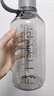 乐扣乐扣（LOCK&LOCK）夏季tritan塑料杯运动水杯大容量水壶学生男女士健身水壶 灰色ABF690GRY- 1000ml 实拍图