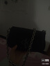 Calvin Klein时尚单肩包礼物链条包包金属字母旋扣翻盖CK女包斜挎马鞍包DH3240 实拍图