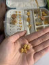 金小貅黄金转运珠足金999橄榄车花珠手串路路通小金珠手链DIY玉珠配珠 1g,车花橄榄珠【多退少补】 实拍图