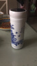 伊莲茶杯水杯保温杯办公个人旅行陶瓷景德镇双层青花瓷杯企业定制礼品 富贵花开 实拍图