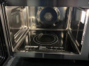 美的（Midea）微烤炸一体机家用变频微波炉烤箱空气炸平板23L900W不锈钢内胆石墨烯烤管（C3F6） 实拍图