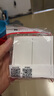 罗格朗（LEGRAND）开关插座面板 轻艺系列玉兰白色家用86型暗装电源清单报价 双开双控 实拍图