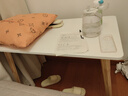 卓禾书桌学生成人家用写字学习办公桌简易长方形实木腿桌子卧室电脑桌 【加粗实木腿】暖白色100*60CM 组装（客服1v1教学+图纸教程） 实拍图