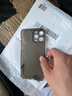 ZMOVERT【次日可达】适用于苹果13手机壳 iPhone13保护套透明超薄磨砂全包防摔女男款 苹果13promax【透黑色/6.7英寸】 再获9D防爆膜 实拍图
