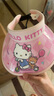 Hello Kitty儿童帽子夏季大帽檐防晒遮阳帽男女童空顶太阳帽 TKM1086凯蒂猫 实拍图