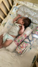 良良（liangliang）婴儿凉席抗菌儿童苎麻软凉席夏季宝宝床垫加大凉席幼儿园午睡凉席 【防螨抑菌】苎麻款-童话镇 100*56cm 实拍图