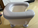 JCZS德国品牌蹲厕坐便凳蹲便改坐便器椅子神器老人孕妇辅助马桶 加厚加稳(PP硬垫款)-浅灰色 实拍图