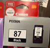 佳能（Canon）PG-87 黑色墨盒(适用E568黑·大印量套装/E568白/E568/E568R) 实拍图