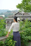 小野七天纯欲碎花连衣裙女夏显瘦吊带裙子温柔百搭开衫+连衣裙韩式两件套 M 建议体重100—110斤 实拍图