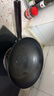 苏美冠（SUMEIGUAN）章丘炒菜锅传统铁锅已开锅炒锅无涂层手工家用不粘锅燃气灶适用 精作款+(盖子铲子) 34cm 实拍图