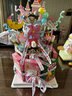 多美忆零食蛋糕diy材料生日场景布置女孩快乐儿童公主蛋糕装饰插件模型 实拍图