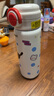哈尔斯儿童保温杯水杯学生上学专用喝水杯食品级316不锈钢高颜值吸管杯 【单杯款】点点猫570mL 实拍图