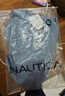 诺帝卡（NAUTICA）【单件直降】男装夏季款无忧搭休闲男女同款纯棉短袖T恤TE2101 41H雾霾蓝 2XL 实拍图