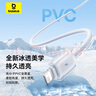 倍思苹果充电线快充线 适用iPhone14/13/12/11Pro Max/xs/iPadPro/Air2/mini平板车载 冰透白 2米 实拍图