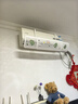 可伸缩空调挡风帘空调挡风板格力美的海尔空调通用款免安装防冷风直吹高品质空调防风罩遮风罩 小恐龙图案【三合一可伸缩】 实拍图