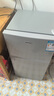 长城（GREAT WALL FRIDGE）家用迷你小冰箱小型冷冻冷藏保鲜宿舍出租房办公室节能省电双开门电冰箱 银色83L【一级能效 全国联保】 实拍图