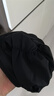 三奇 游泳帽布女士款长发护耳舒适时尚成人装备温泉用品88800黑色 实拍图