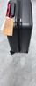 新秀丽（Samsonite）拉杆箱大容量行李箱男女旅行箱 万向轮登机箱时尚抗压 密码箱 HG0 HG0-黑墨色 20英寸 【适合1周内短途旅行】 实拍图