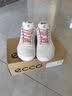 爱步（ECCO）BIOM C户外运动鞋 登山鞋牛皮老爹鞋女鞋运动鞋 白色/玫红色80046361234 37 实拍图