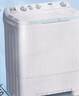 海尔（Haier）双桶洗衣机半自动 家用大件洗 12公斤大容量 一级能效省水电 以旧换新 双缸 原厂品质XPB120-81D2 实拍图