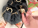 CinvaiKrose包包女包轻奢侈水桶包斜挎包女士包包品牌新款2025单肩包 黑色生日礼物送女友 实拍图
