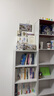 蔓斯菲尔（MSFE）简易书架置物架小书架落地一体靠墙窄缝收纳置物架夹缝书架 40X24X180CM+6层暖白色 实拍图