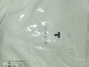 拇指白小T一代纯棉短袖T恤男女春夏休闲小白丅百搭打底衫 皓白女款 2XL  实拍图