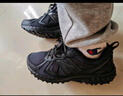 NEW BALANCE NB410官方男鞋女鞋情侣网鞋越野户外鞋复古潮流网面休闲运动鞋 黑色 宽鞋楦2E MT410CK5 42 (脚长26.5cm) 实拍图